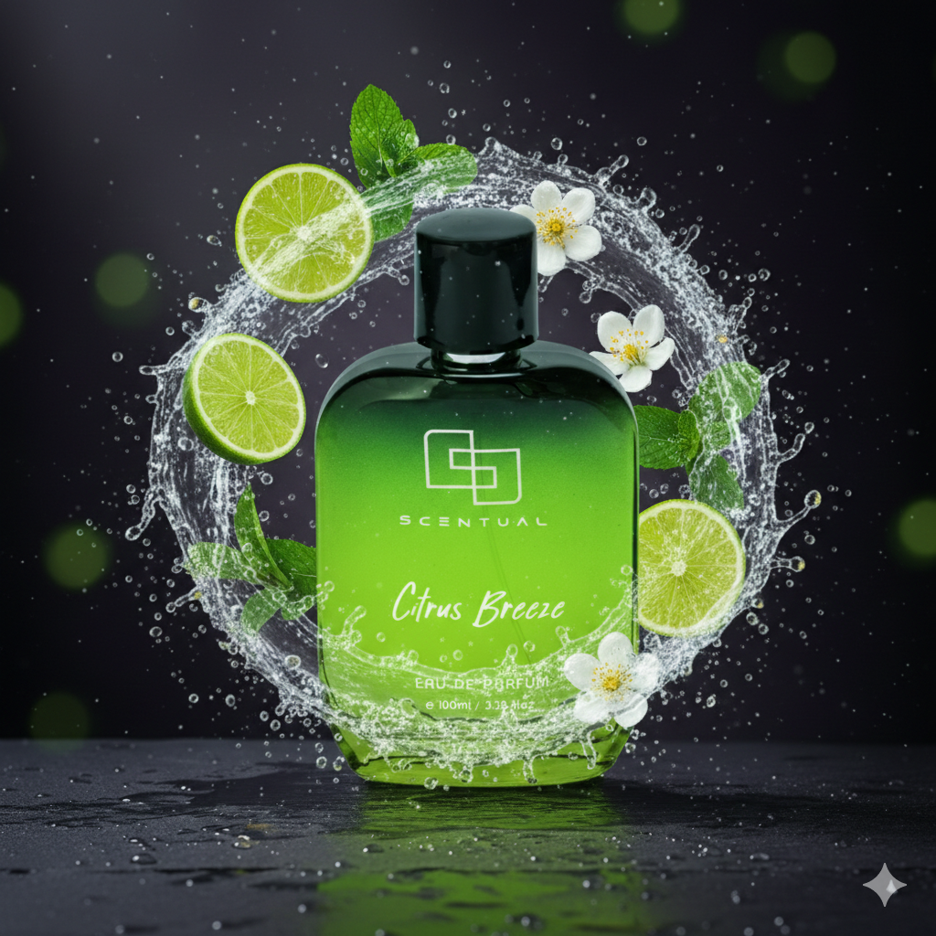 Scentual Perfume Combo, Citrus Breeze & Mimosa Serenity