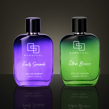 Scentual Perfume Combo, Citrus Breeze & Fruity Serenade