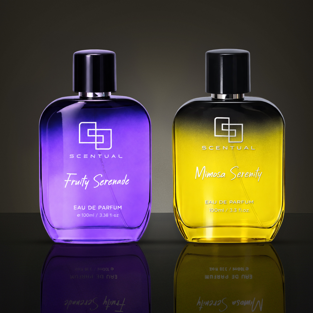Scentual Perfume Combo, Mimosa Serenity & Fruity Serenade